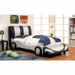 SUPER RACER FULL BED SILVER & BLACK CM7945F